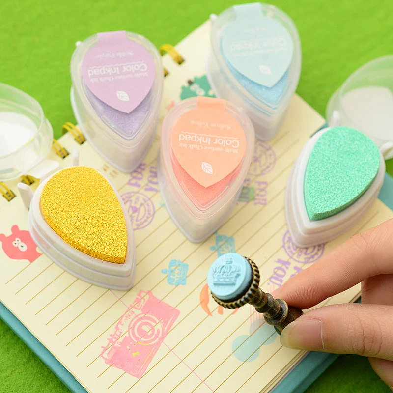 Waterdrop Pearl Series Printing Table DIY Rubber Sheet Cute Ink Pad Quick Dry Paper With Color Inkpad Stationery Set
Waterdrop Pearl Series Printing Table DIY Rubber Sheet Cute Ink Pad Quick Dry Paper With Color Inkpad Stationery Set