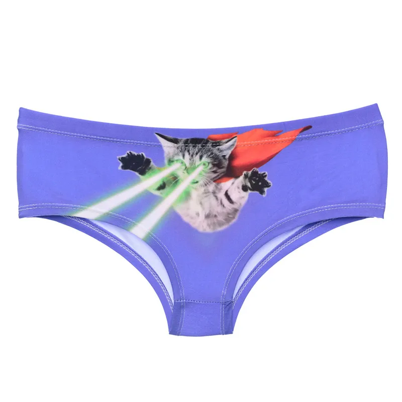 DeanFire Kawaii 3D Panties Women Underwear Supercat Funny Print Lovely Push Up Briefs Lingerie Thong for Female
DeanFire Kawaii 3D Panties Women Underwear Supercat Funny Print Lovely Push Up Briefs Lingerie Thong for Female