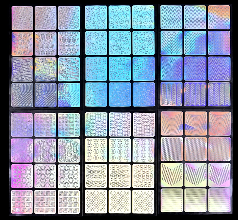 288 Tips/Set Nail Art Hollow Stickers Laser Star 3D DIY Vinyls Image Transfer Stencil Template Tips Guide Stamp Manicure Decals
288 Tips/Set Nail Art Hollow Stickers Laser Star 3D DIY Vinyls Image Transfer Stencil Template Tips Guide Stamp Manicure Decals
