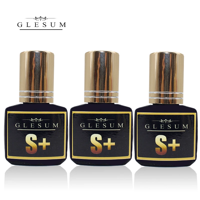 GLESUM Fast Dry 1-2 Sec 3 Bottle Eyelash Extension Glue 10ml Clear Black Lashes Mink Eyelashes Glue cosmetic Free Shipping
GLESUM Fast Dry 1-2 Sec 3 Bottle Eyelash Extension Glue 10ml Clear Black Lashes Mink Eyelashes Glue cosmetic Free Shipping