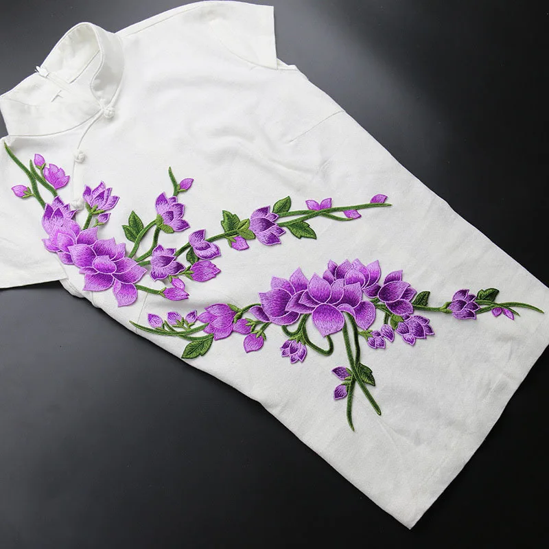 Free Shipping 4 Colors Large Embroidery Flowers Patches Clothing Decoration Sewing Applique Patch DIY
Free Shipping 4 Colors Large Embroidery Flowers Patches Clothing Decoration Sewing Applique Patch DIY