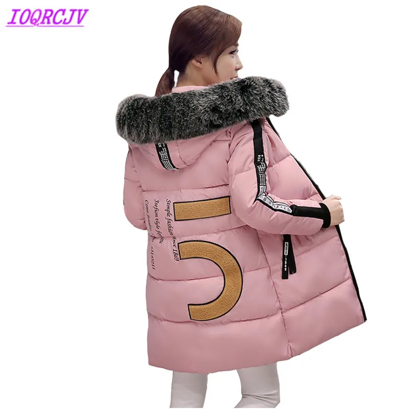 Winter Jackets Women Down cotton parkas Plus size Fur collar Hooded tops Thick warm fashion Slim female cotton coat IOQRCJV H526
Winter Jackets Women Down cotton parkas Plus size Fur collar Hooded tops Thick warm fashion Slim female cotton coat IOQRCJV H526