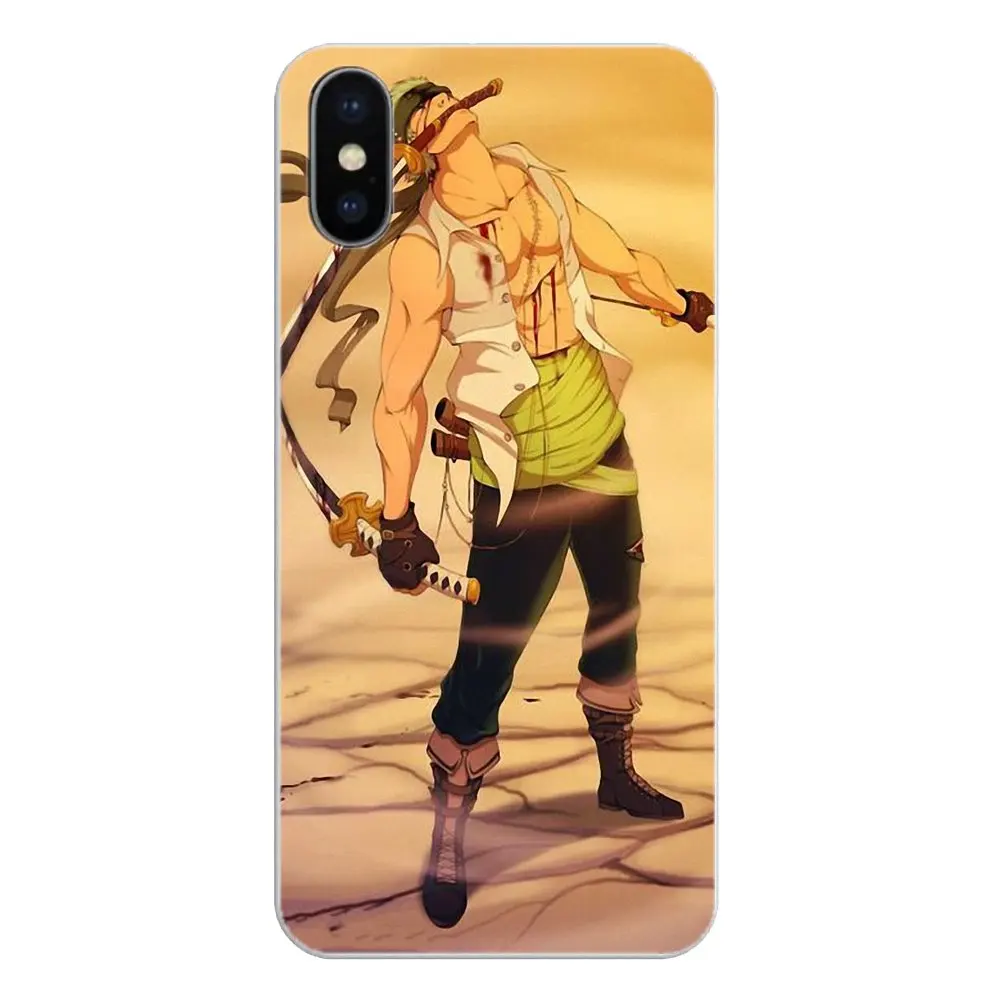 Силиконовый чехол для телефона Japan SwordsmAn Roronoa Zoro Super ONE PIECE Motorola Moto X4 E4 E5 G5 G5S G6 Z Z3 G3 C