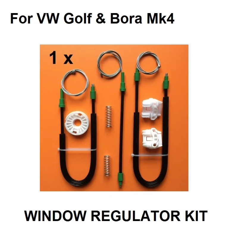 For VW Golf & Bora Mk4 1997-2006 Electric Window Regulator Repair Kit Front Left or Right New
For VW Golf & Bora Mk4 1997-2006 Electric Window Regulator Repair Kit Front Left or Right New
