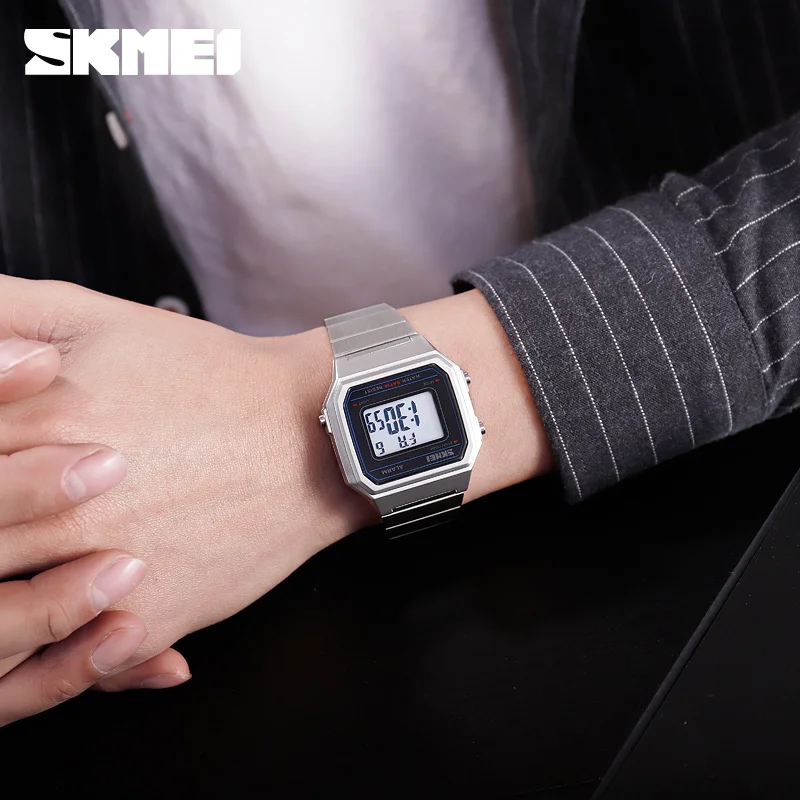 SKMEI Fashion Casual Watch Men Watch Digital Waterproof Wristwatches Luminous Week Display Alarm Men Watches Erkek Kol Saati New
SKMEI Fashion Casual Watch Men Watch Digital Waterproof Wristwatches Luminous Week Display Alarm Men Watches Erkek Kol Saati New