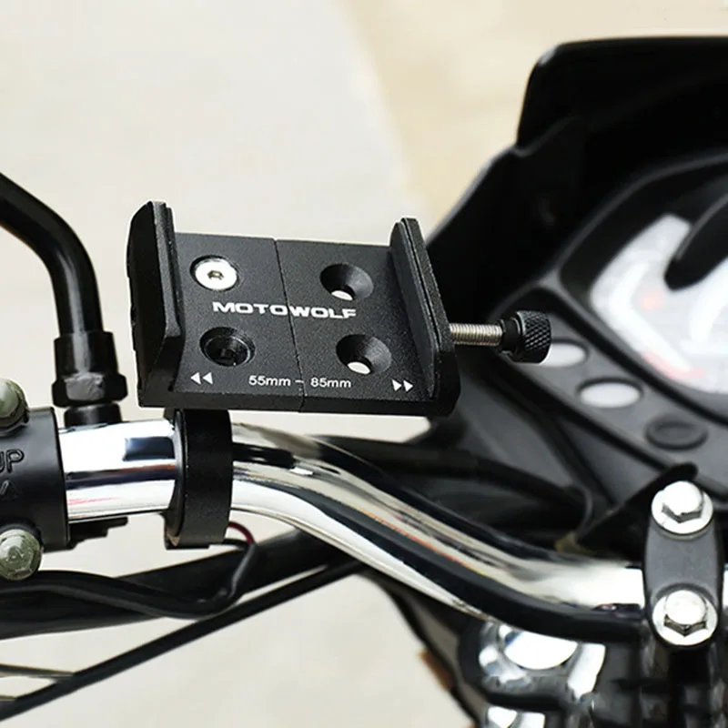 Vmonv Motorcycle Bicycle Phone Holder For iPhone 8 X XR Samsung S8 Huawei Mobile Moto Bike Handlebar Clip Stand GPS Mount | Мобильные