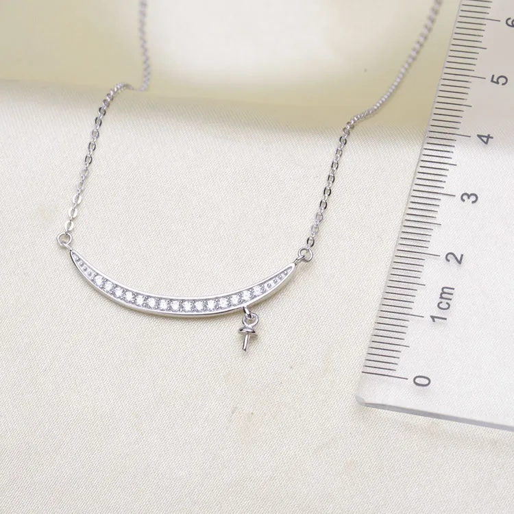 Elegant Pearl Pendant Chain Jewelry Findings S925 Sterling Silver Pearl Pendant Necklace Accessory Women DIY Jewelry Components
Elegant Pearl Pendant Chain Jewelry Findings S925 Sterling Silver Pearl Pendant Necklace Accessory Women DIY Jewelry Components