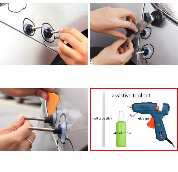Free Shipping PDR Paintless Dent Removal Tool Kit Dent Puller Kit Car Paintless Dent Repair Hail Removal Kit PDR Tool
Free Shipping PDR Paintless Dent Removal Tool Kit Dent Puller Kit Car Paintless Dent Repair Hail Removal Kit PDR Tool