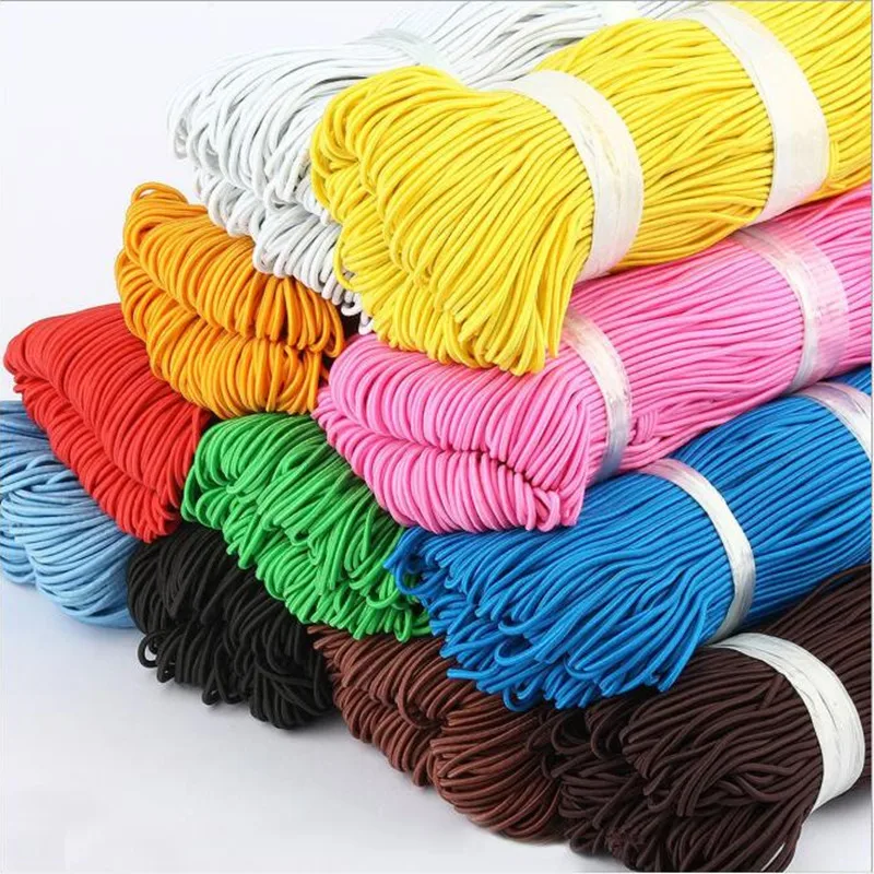 10 yards 1.5mm Colorful High-Quantity Round Hair Elastic Band Elastic Line Elastic Rope Rubber Waist Band DIY Sewing Accessories
10 yards 1.5mm Colorful High-Quantity Round Hair Elastic Band Elastic Line Elastic Rope Rubber Waist Band DIY Sewing Accessories