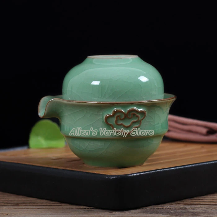 Чайная чашка Longquan, чайная чашка, горшок, захватывающий фарфоровый дорожный чайный набор, керамический простой чайный чайник кунг-фу, легкий ...
Чайная чашка Longquan, чайная чашка, горшок, захватывающий фарфоровый дорожный чайный набор, керамический простой чайный чайник кунг-фу, легкий ...