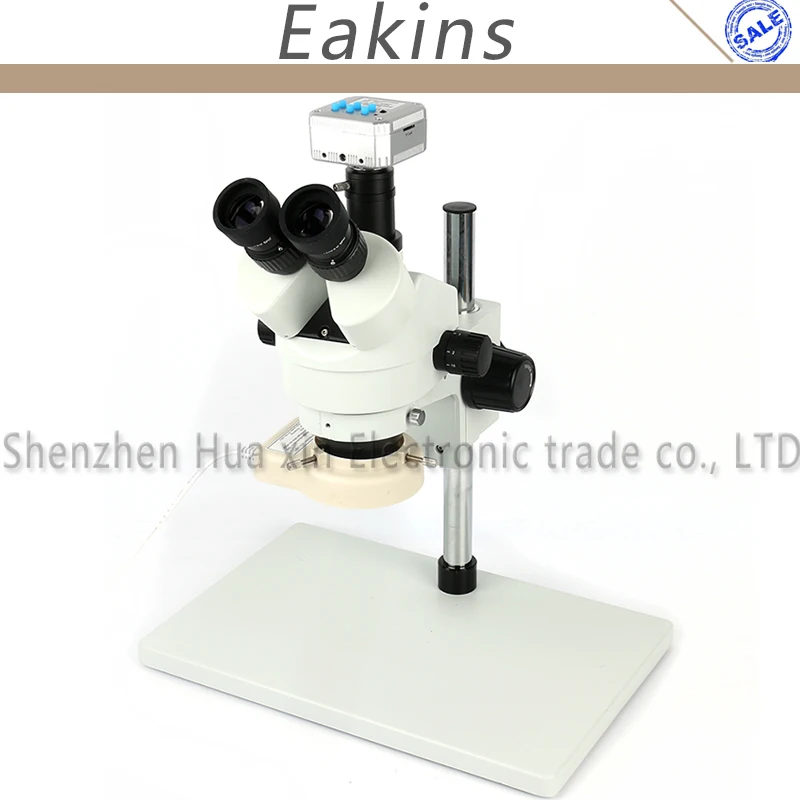 7-45X Trinocular Zoom Stereo Microscope+Big Size Metal Stand+56 LED Ring Light+20MP 1080P HDMI USB Digital Industry Video Camera
7-45X Trinocular Zoom Stereo Microscope+Big Size Metal Stand+56 LED Ring Light+20MP 1080P HDMI USB Digital Industry Video Camera