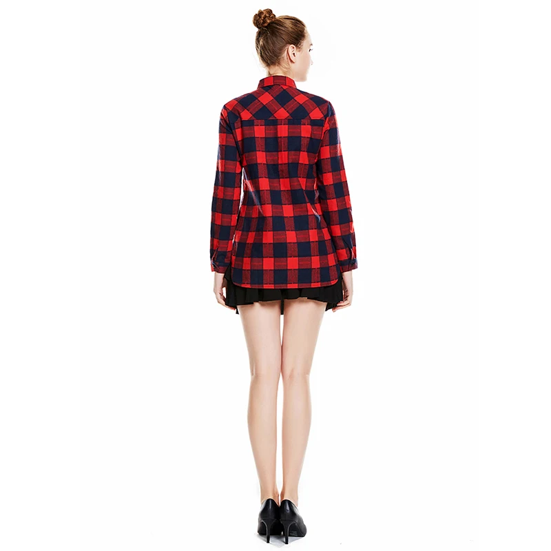 ePacket shipping Plaid Design Women Casual Cotton Shirts Lady Long Sleeve Tops Spring Autumn Clothing Size S-3XL
ePacket shipping Plaid Design Women Casual Cotton Shirts Lady Long Sleeve Tops Spring Autumn Clothing Size S-3XL