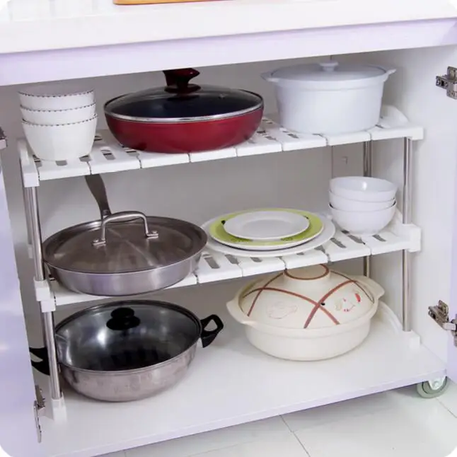 Multifunctional Stainless Steel Sink Shelf Kitchen Organizer Cabinet Storage Rack
Multifunctional Stainless Steel Sink Shelf Kitchen Organizer Cabinet Storage Rack