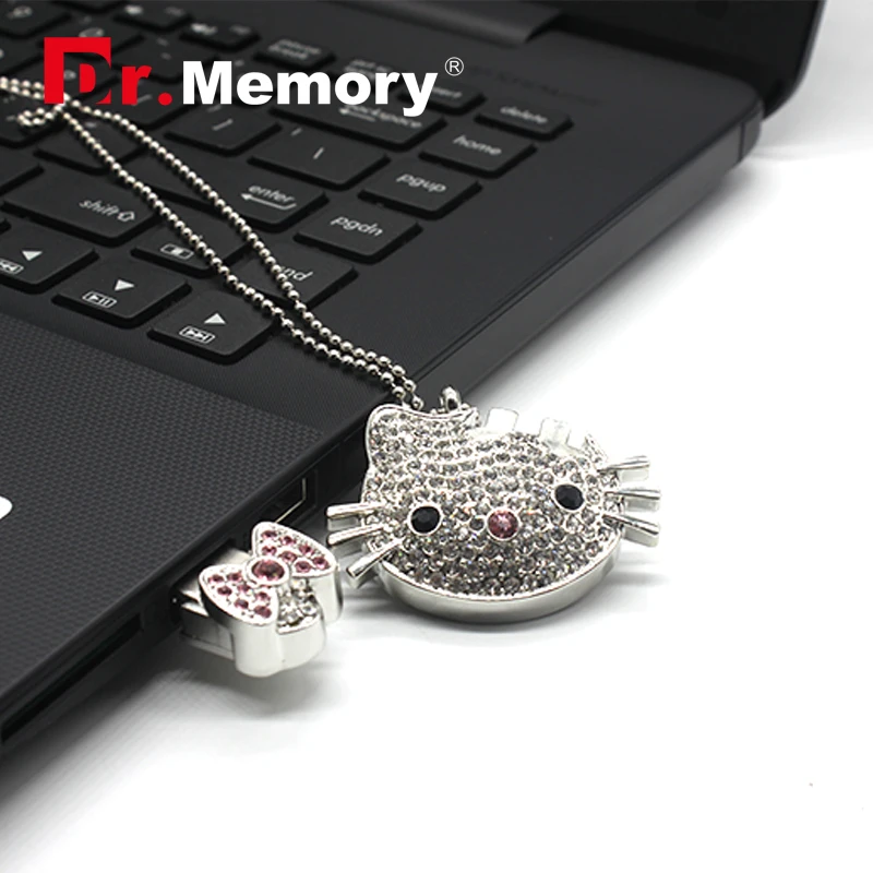 Cartoon Kitty Cat Luxury Crystal Glitter Metal Usb Flash Drive 2.0 Pendrive 32GB USB Stick 4GB 8G 16G Mini Memory Stick Necklace
Cartoon Kitty Cat Luxury Crystal Glitter Metal Usb Flash Drive 2.0 Pendrive 32GB USB Stick 4GB 8G 16G Mini Memory Stick Necklace