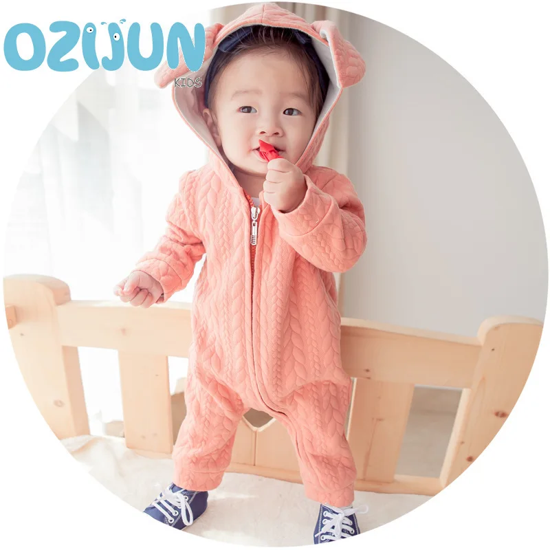 Spring cute baby rompers long ears rabbit baby hooded jumpsuit infants rompers newborn cotton outer wear 3-24M
Spring cute baby rompers long ears rabbit baby hooded jumpsuit infants rompers newborn cotton outer wear 3-24M