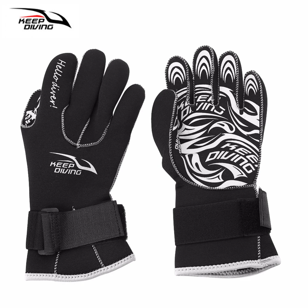 Водонепроницаемые перчатки для дайвинга 3 мм|diving gloves|gloves divingscuba diving gloves |