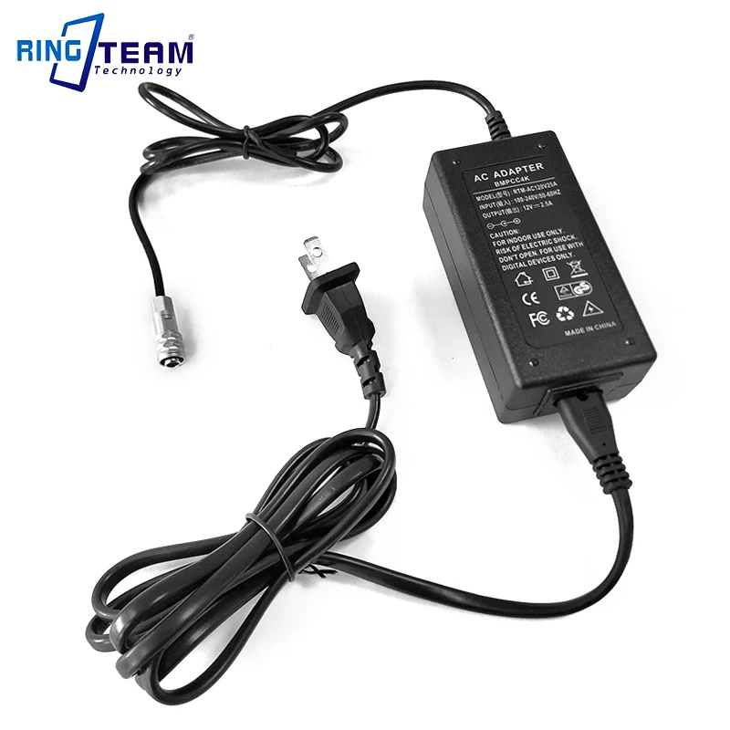 5Sets/Lot 12V 2.5A AC-BMPCC4K Power AC Adapter for Blackmagic Pocket Cinema Camera 4K BMPCC4K BMPCC 4K
5Sets/Lot 12V 2.5A AC-BMPCC4K Power AC Adapter for Blackmagic Pocket Cinema Camera 4K BMPCC4K BMPCC 4K