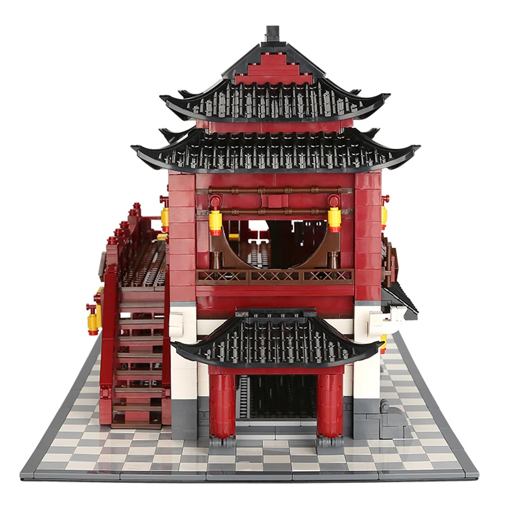 WANGE Architecture Modeling Building Blocks 1643pcs Assemble Bricks China Ancient Hotel Educational Toys for Kids Gifts
WANGE Architecture Modeling Building Blocks 1643pcs Assemble Bricks China Ancient Hotel Educational Toys for Kids Gifts