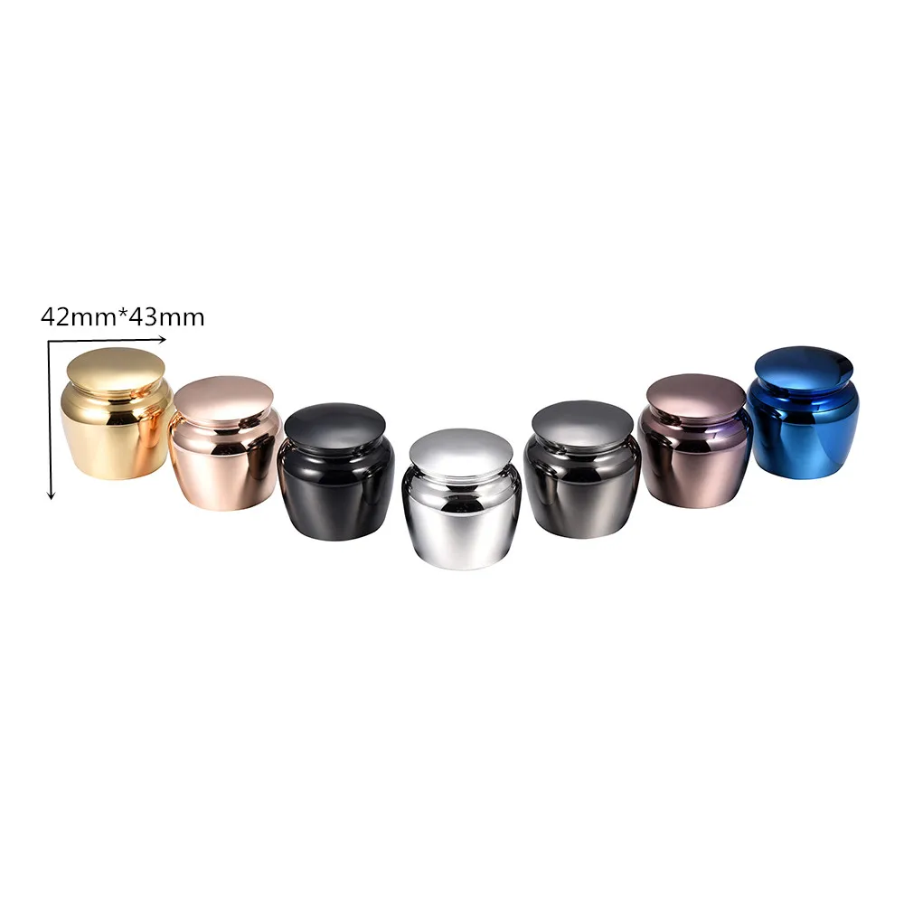 IJU034 Stainless Steel Cremation Engraved Decorative Memorial Keepsake Urn Jar for Dog Cat Waterproof
IJU034 Stainless Steel Cremation Engraved Decorative Memorial Keepsake Urn Jar for Dog Cat Waterproof