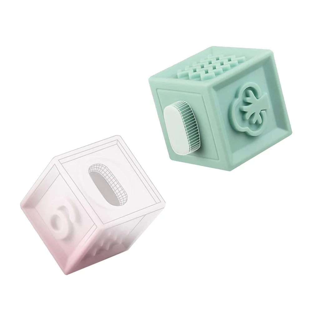 Soft Naissance Silicone Educational Building Blocks 3D Hanging Ball Babies Rubber Cubes Teethers Squeeze Bath Toys Birth Gift
Soft Naissance Silicone Educational Building Blocks 3D Hanging Ball Babies Rubber Cubes Teethers Squeeze Bath Toys Birth Gift