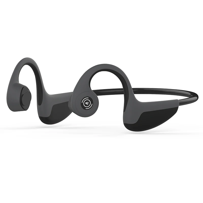 Bluetooth гарнитура с костной проводимостью 1 Вт Dual Динамик V5.0 Беспроводной наушники