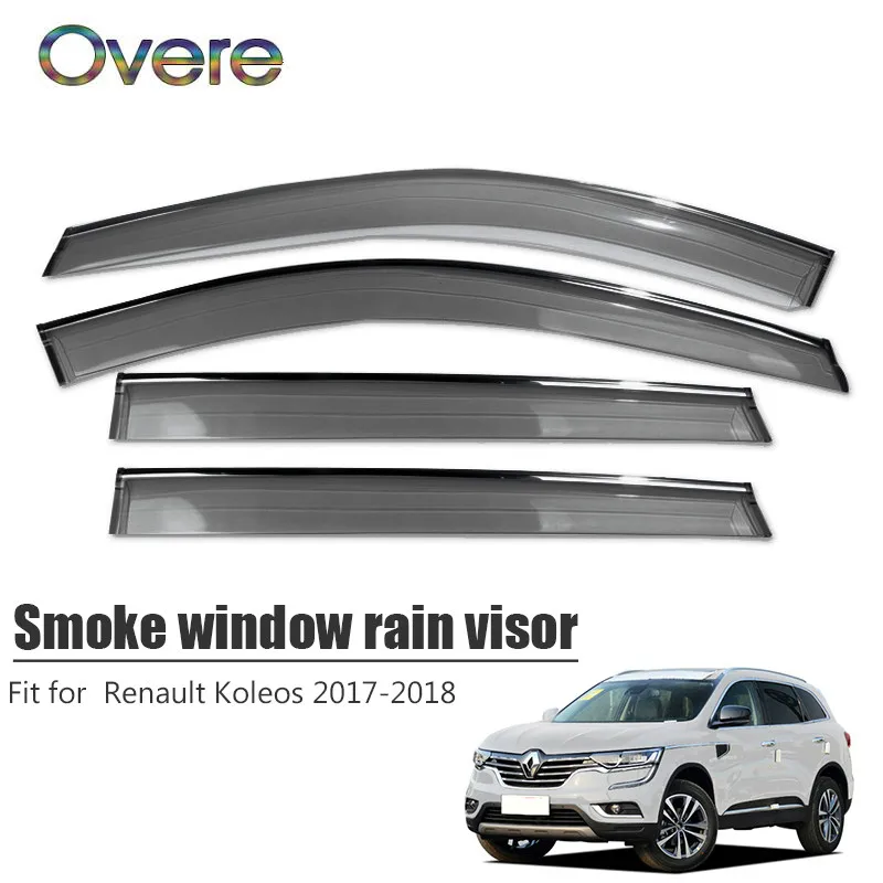 Overe 4 шт/1 Набор Дымовое окно дождевой козырек для Renault Koleos 2017 2018 Стайлинг ABS навесы укрытия защита автомобильные аксессуары
Overe 4 шт/1 Набор Дымовое окно дождевой козырек для Renault Koleos 2017 2018 Стайлинг ABS навесы укрытия защита автомобильные аксессуары