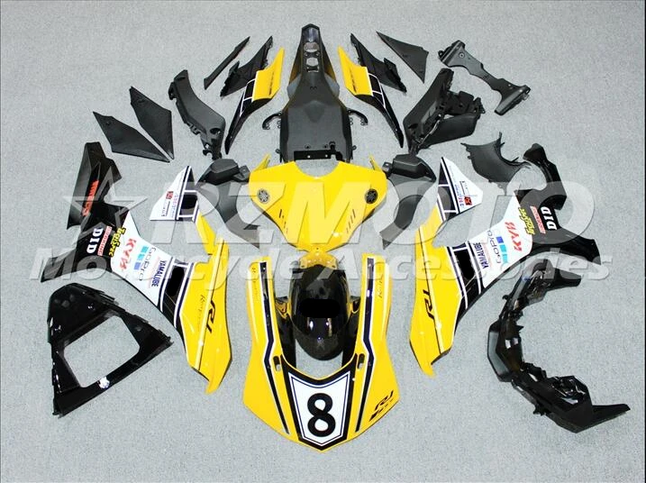 Новый обтекатель для мотоцикла ABS для YAMAHA YZF-R1 15 16 YZF1000 2015-2016 инъекция Bodywor великолепный желтый белый черный ACE No.677
Новый обтекатель для мотоцикла ABS для YAMAHA YZF-R1 15 16 YZF1000 2015-2016 инъекция Bodywor великолепный желтый белый черный ACE No.677