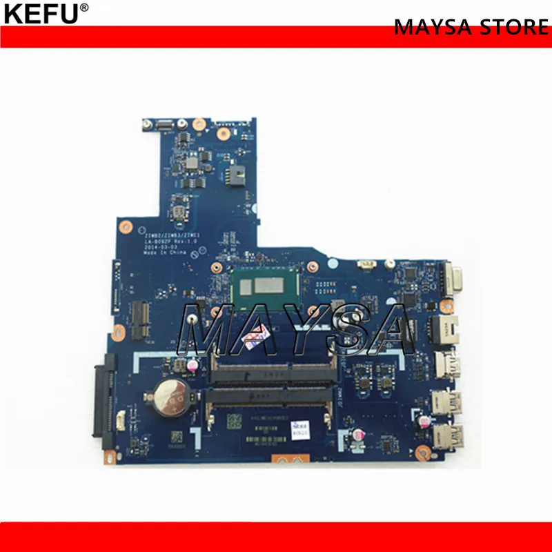 LA B092P материнская плата с SR1E8 3558U CPU для Lenovo B50 70 ноутбука|pc mainboard|mainboard lenovonotebook mainboard |
