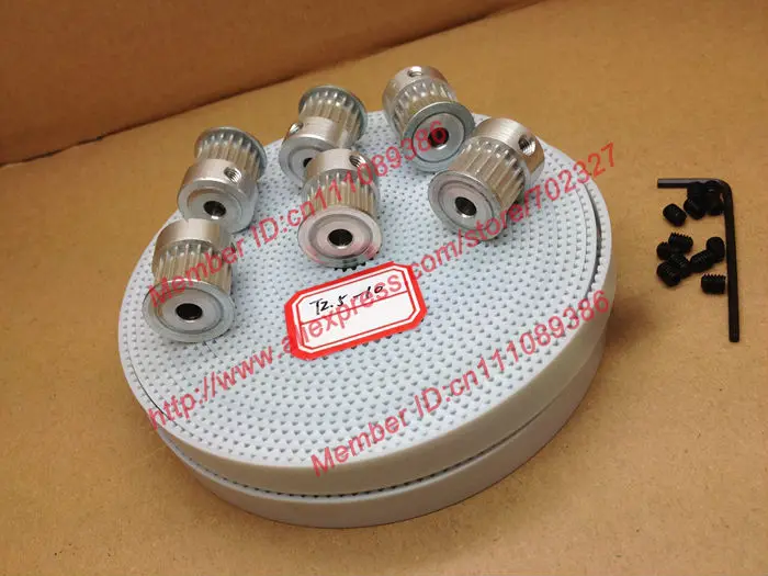 6pcs 20Teeth T2.5 Timing pulley bore 5mm + 10Meters T2.5 Timing belts witdth 10mm for RepRap Prusa Mendel CNC Free Shipping
6pcs 20Teeth T2.5 Timing pulley bore 5mm + 10Meters T2.5 Timing belts witdth 10mm for RepRap Prusa Mendel CNC Free Shipping