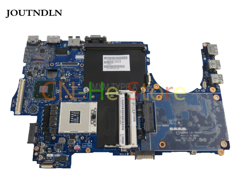 Материнская плата JOUTNDLN для ноутбука DELL M4700 QAR00 035JKV CN-035JKV LA-7931P DDR3 | Компьютеры и офис