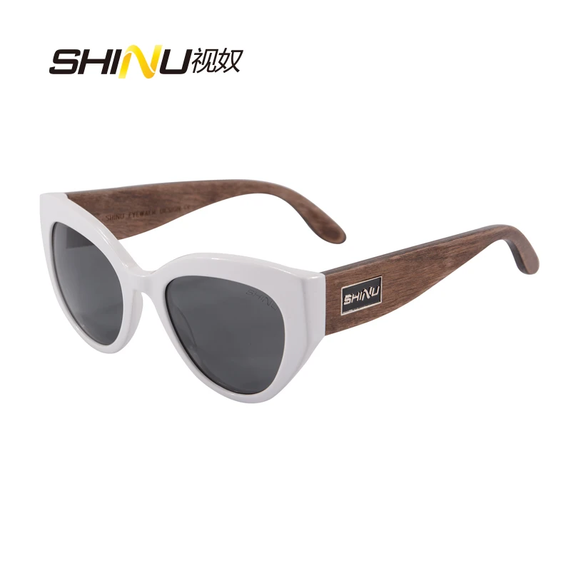 SHINU brand acetate frame with wood foots sunglasses polarized fashion summer eyewear women shade oculos de sol feminino SH121
SHINU brand acetate frame with wood foots sunglasses polarized fashion summer eyewear women shade oculos de sol feminino SH121
