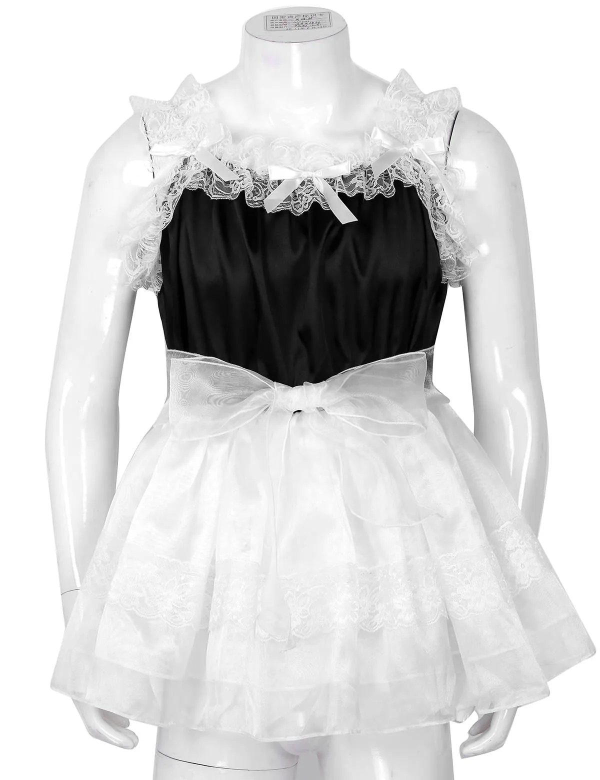 Gay Men Sexy Lingerie Sissy Dress Baby Doll Smooth Elastic Frilly Ruffled Lightweight Satin Lace Tulle Dress Nightwear with Belt
Gay Men Sexy Lingerie Sissy Dress Baby Doll Smooth Elastic Frilly Ruffled Lightweight Satin Lace Tulle Dress Nightwear with Belt