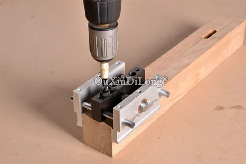 1PCS Self-Centering Dowel Jig Dowelling Jig High Precision CNC Machining With 3 Metric Drill Sizes(6mm,8mm,10mm) JF1657
1PCS Self-Centering Dowel Jig Dowelling Jig High Precision CNC Machining With 3 Metric Drill Sizes(6mm,8mm,10mm) JF1657