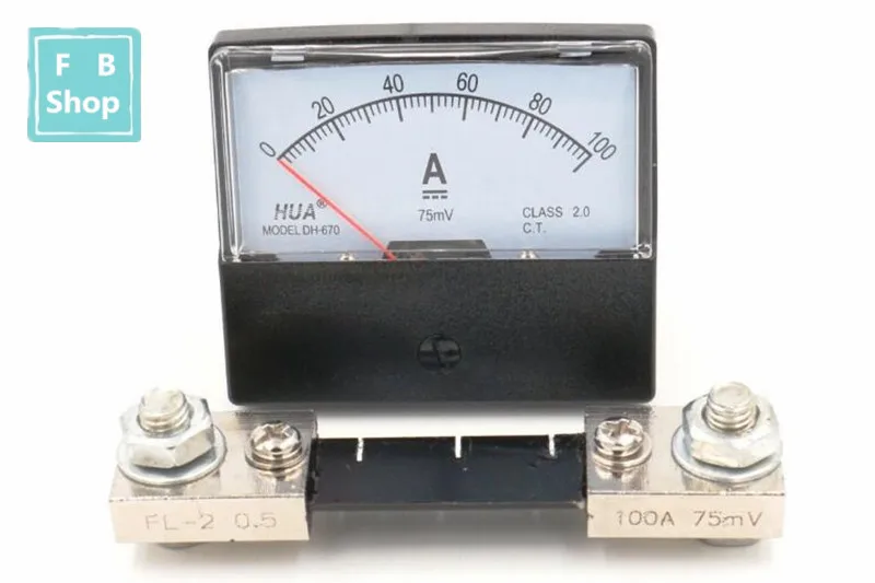 1 компл. DH-670/CQ-670 A DC аналоговая Amp Панель измеритель тока Амперметр + шунт
1 компл. DH-670/CQ-670 A DC аналоговая Amp Панель измеритель тока Амперметр + шунт
