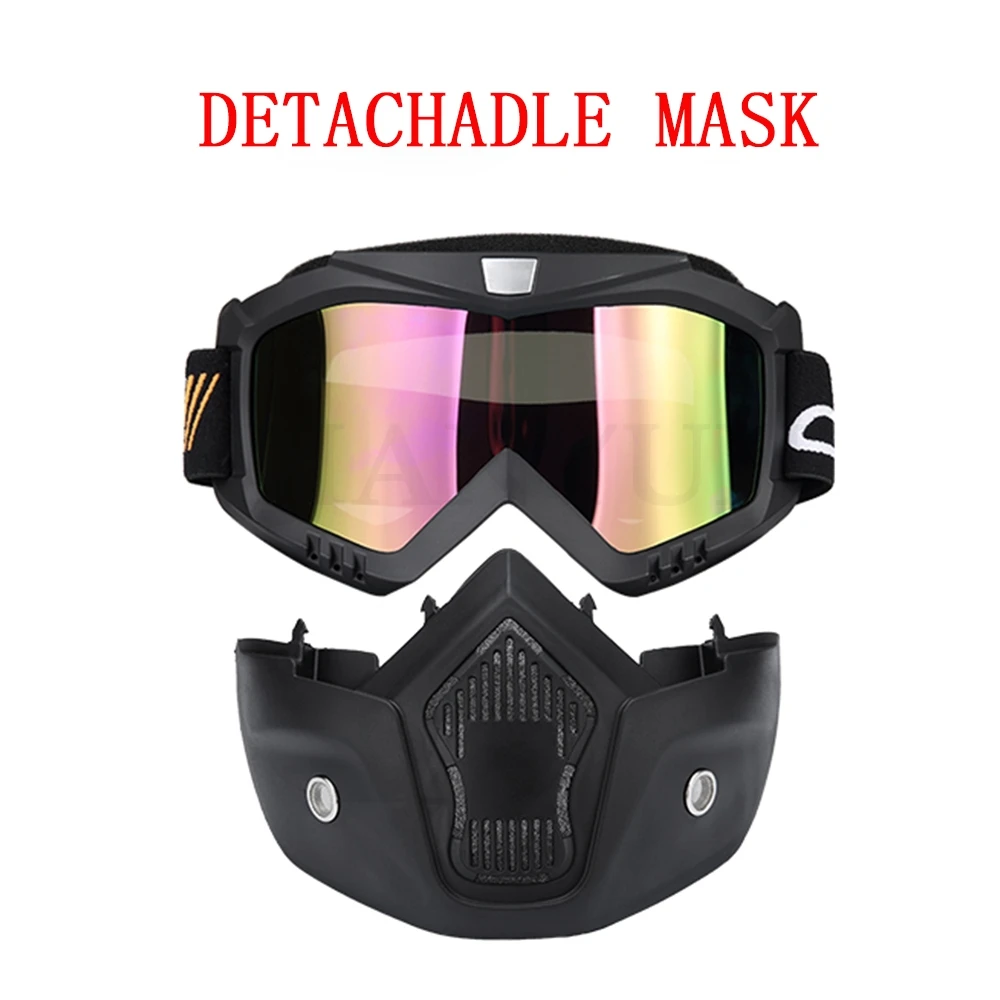 Universal Motorcycle Goggles Filter Mask Separable Mask Helmet For Honda GROM CBR250R CBR300R CBR500R CBR500F CBR500X CB919
Universal Motorcycle Goggles Filter Mask Separable Mask Helmet For Honda GROM CBR250R CBR300R CBR500R CBR500F CBR500X CB919
