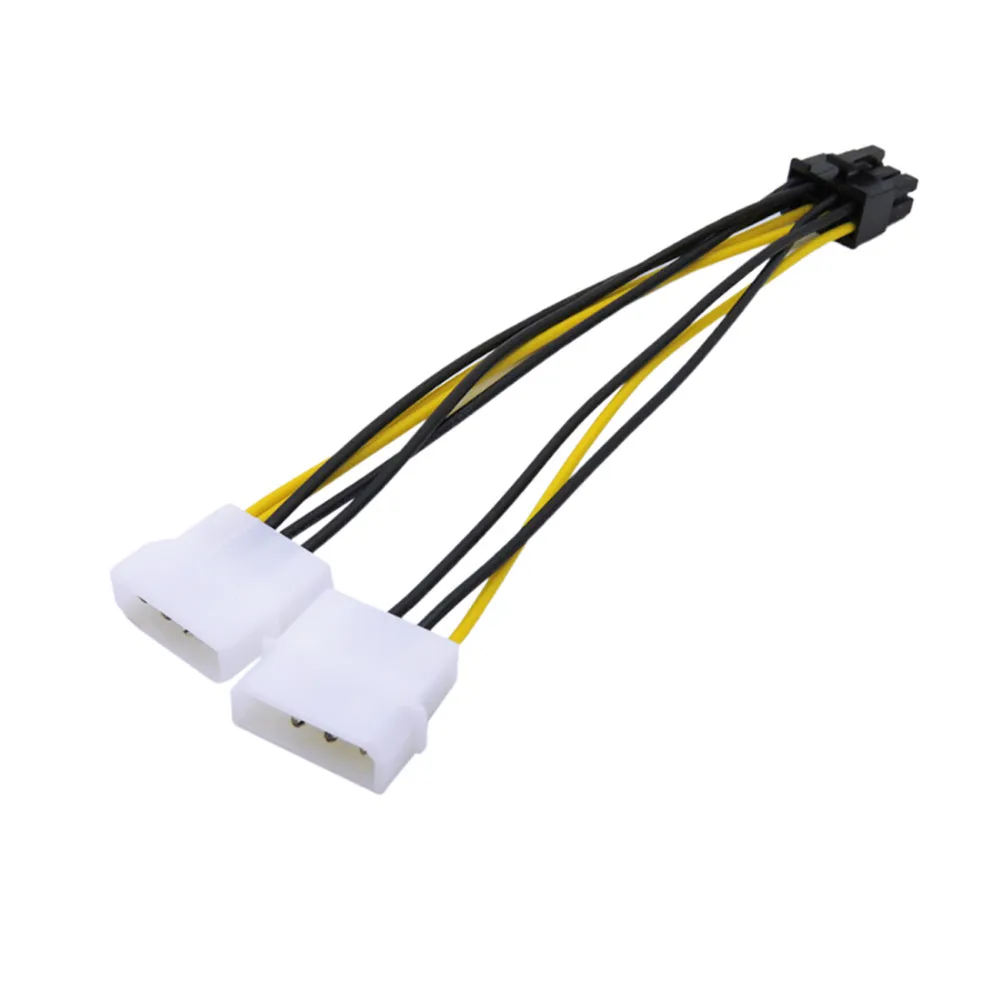 Marsnaska 8 Pin 2 IDE двойной 4pin папа к женскому PCI E Y кабель питания разъем адаптера для