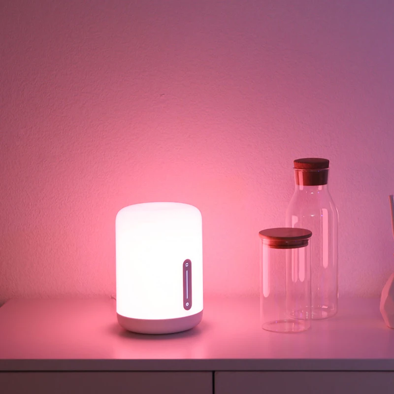 Xiaomi Mijia Bedside Lamp 2 Smart Light voice control touch switch Mi home app Led bulb For Apple Homekit Siri & xiaoai clock
Xiaomi Mijia Bedside Lamp 2 Smart Light voice control touch switch Mi home app Led bulb For Apple Homekit Siri & xiaoai clock