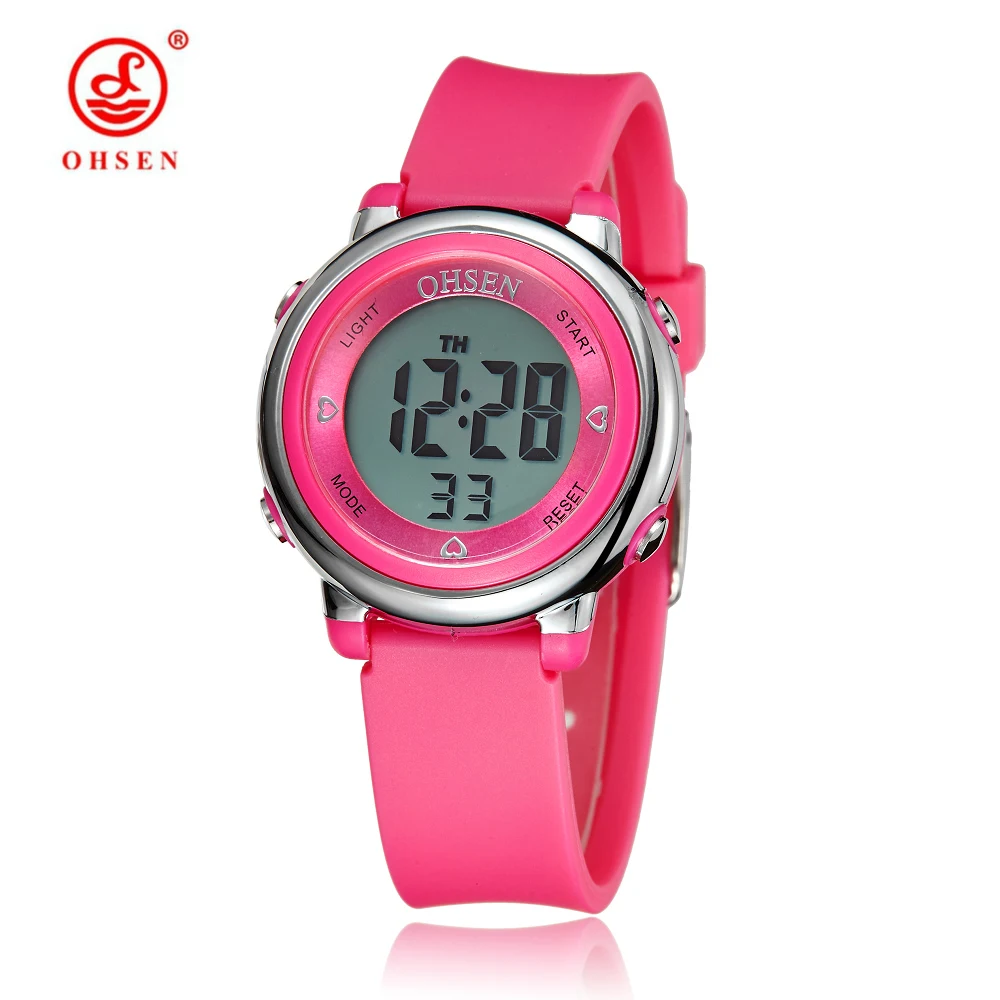 OHSEN Boy Girl Digital Wristwatch Day Date Alarm Children Sports Quartz Watch with Rubber Band
OHSEN Boy Girl Digital Wristwatch Day Date Alarm Children Sports Quartz Watch with Rubber Band