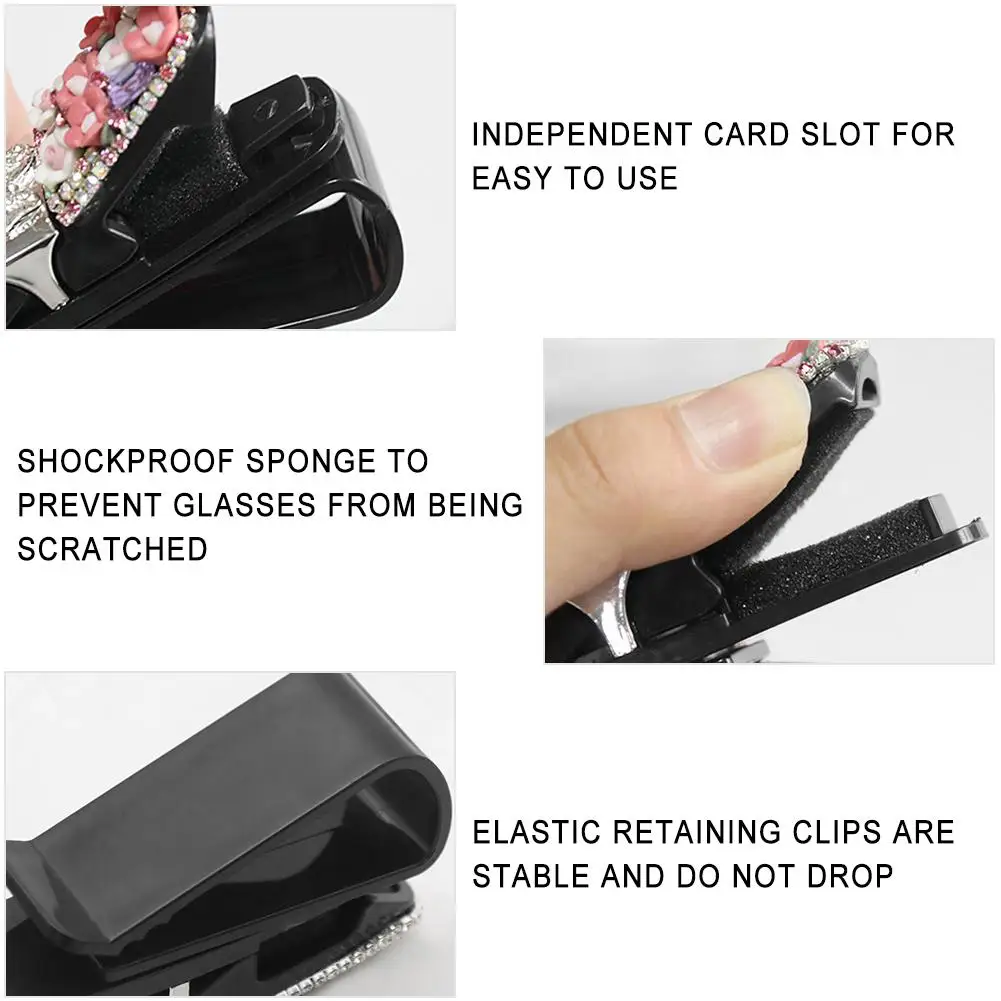 Car Visor Sunglasses Clip Holder Utility Sunglasses Bracket Glasses Box Innovative Sun Visor Card Storage Clip
Car Visor Sunglasses Clip Holder Utility Sunglasses Bracket Glasses Box Innovative Sun Visor Card Storage Clip