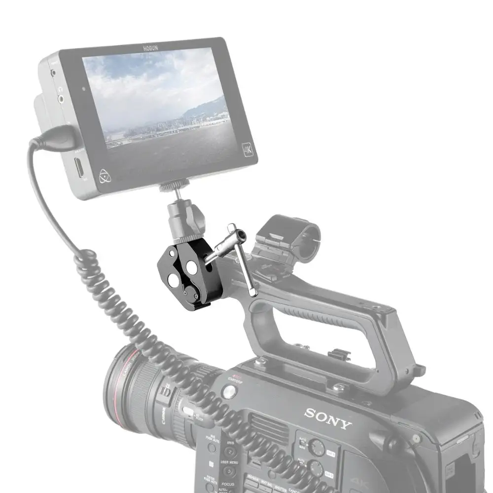 SmallRig DSLR Camera Super Clamp with 1/4" and 3/8" thread for Holding LCD Monitor/DSLR Camera/video light/DV 735
SmallRig DSLR Camera Super Clamp with 1/4" and 3/8" thread for Holding LCD Monitor/DSLR Camera/video light/DV 735