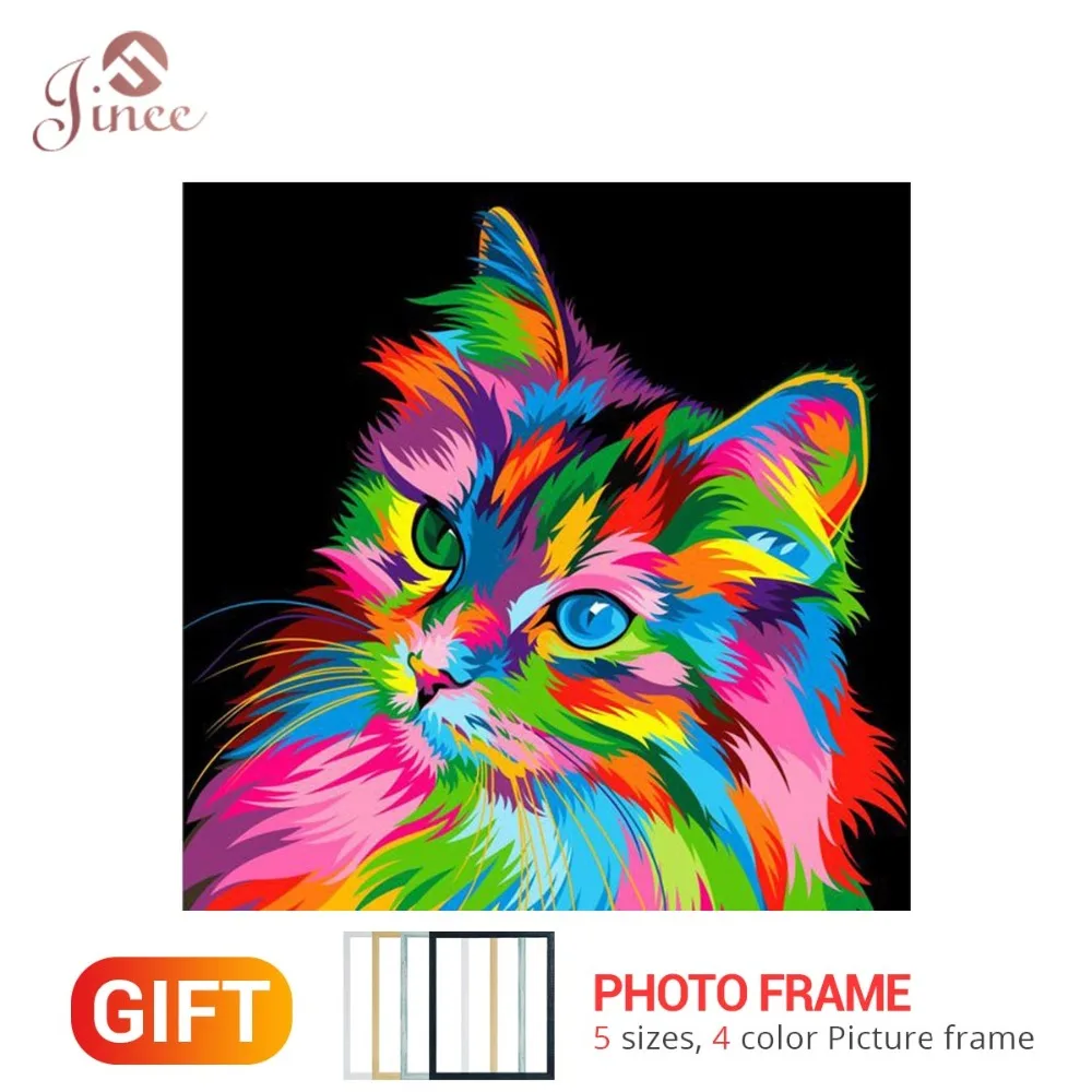 Framed Colorful Cute Cat Diamond Painting 5D DIY Diamond Embroidery Full Square Round Rhinestone Mosaic Home Decoration Gift
Framed Colorful Cute Cat Diamond Painting 5D DIY Diamond Embroidery Full Square Round Rhinestone Mosaic Home Decoration Gift