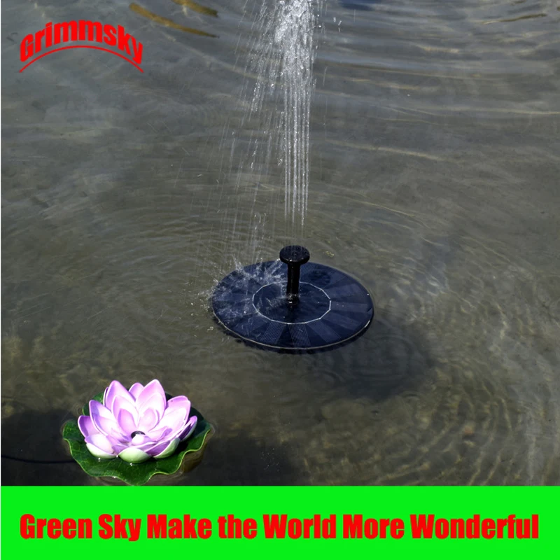 Max. 180L/H Floating Pool Pond Outdoor Solar Panel Home Garden Decoration Garden Water Fountain
Max. 180L/H Floating Pool Pond Outdoor Solar Panel Home Garden Decoration Garden Water Fountain