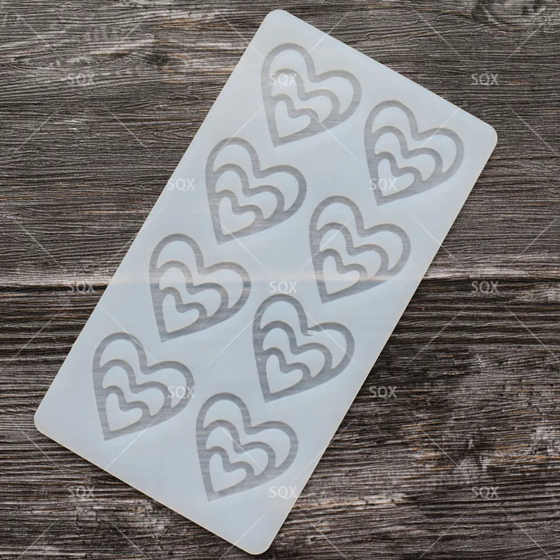Imprinted Heart Shape Silicone Chocolate Mold Bakeware Birthday Cake Cookie Decorating Tools Chocolate Mould SA37
Imprinted Heart Shape Silicone Chocolate Mold Bakeware Birthday Cake Cookie Decorating Tools Chocolate Mould SA37