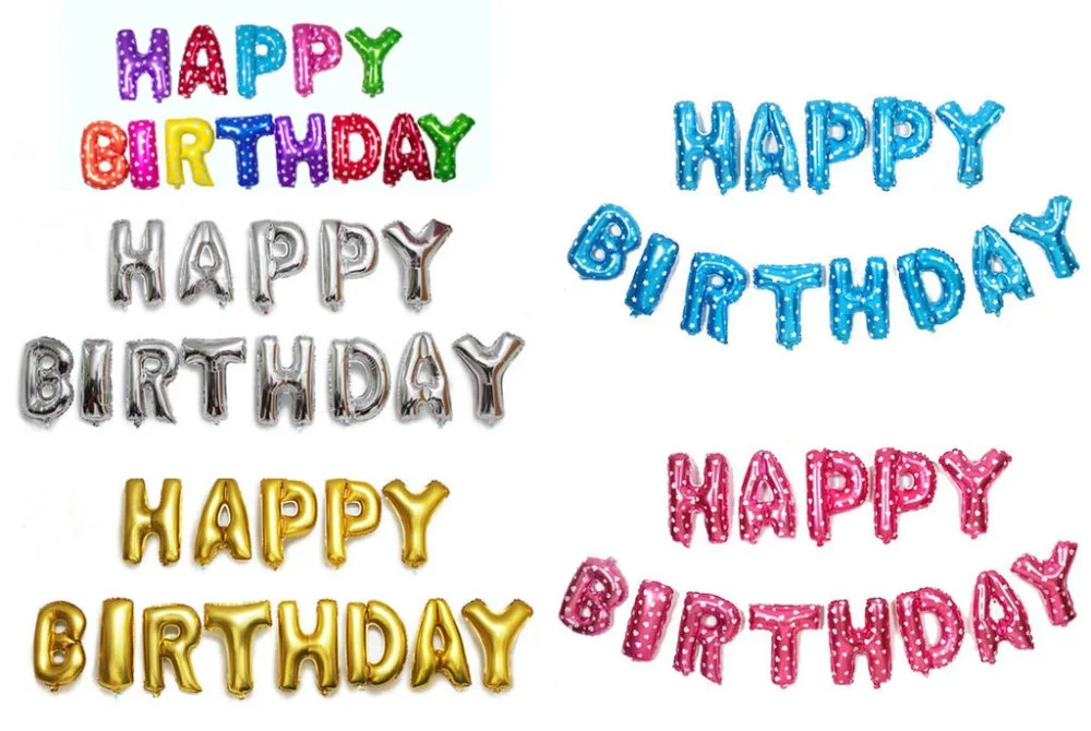 Набор воздушных шаров из фольги с надписью «HAPPY BIRTHDAY», комплект из 13 цветных шаров 16 дюймов для украшения дня рождения, вечеринки «Baby Shower»
Набор воздушных шаров из фольги с надписью «HAPPY BIRTHDAY», комплект из 13 цветных шаров 16 дюймов для украшения дня рождения, вечеринки «Baby Shower»