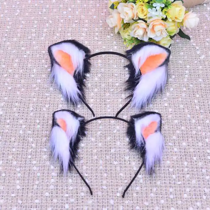 Handmade Anime Neko 3 Colors Realistic Fur Cat Ears Headband Cosplay Anime Costume Halloween Birthday Party Hair Accessories
Handmade Anime Neko 3 Colors Realistic Fur Cat Ears Headband Cosplay Anime Costume Halloween Birthday Party Hair Accessories