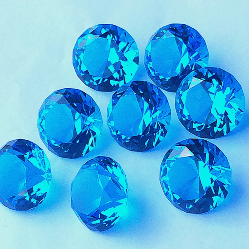 30mm 12pcs/lot Multicolor multi-faceted Crystal diamond jewel paperweight For Wedding Favors & Gifts Wedding Customer's Gifts
30mm 12pcs/lot Multicolor multi-faceted Crystal diamond jewel paperweight For Wedding Favors & Gifts Wedding Customer's Gifts