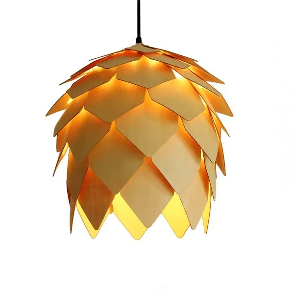 Modern Wood Pinecone Pendant Lights Hanging Art Craft DIY Wooden Artichoke Pendant Lamp Dinning Room Restaurant Interior Decor
Modern Wood Pinecone Pendant Lights Hanging Art Craft DIY Wooden Artichoke Pendant Lamp Dinning Room Restaurant Interior Decor