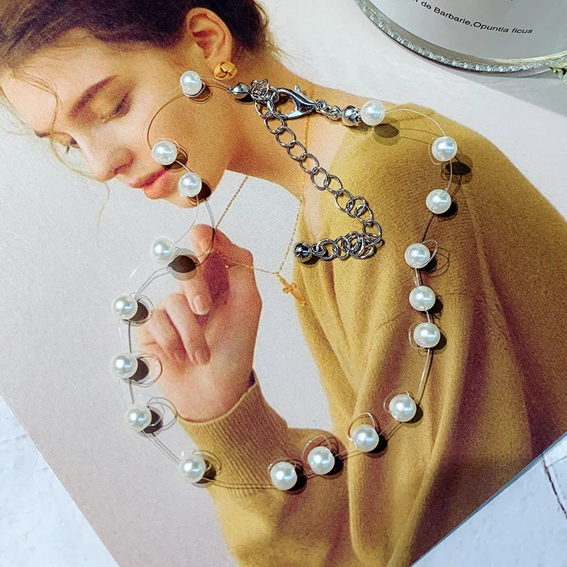 DREJEW Strand Pearl Statement Choker Christmas Crystal Chain Necklaces for Women Friend Collares Bijoux boho Jewelry HN172
DREJEW Strand Pearl Statement Choker Christmas Crystal Chain Necklaces for Women Friend Collares Bijoux boho Jewelry HN172