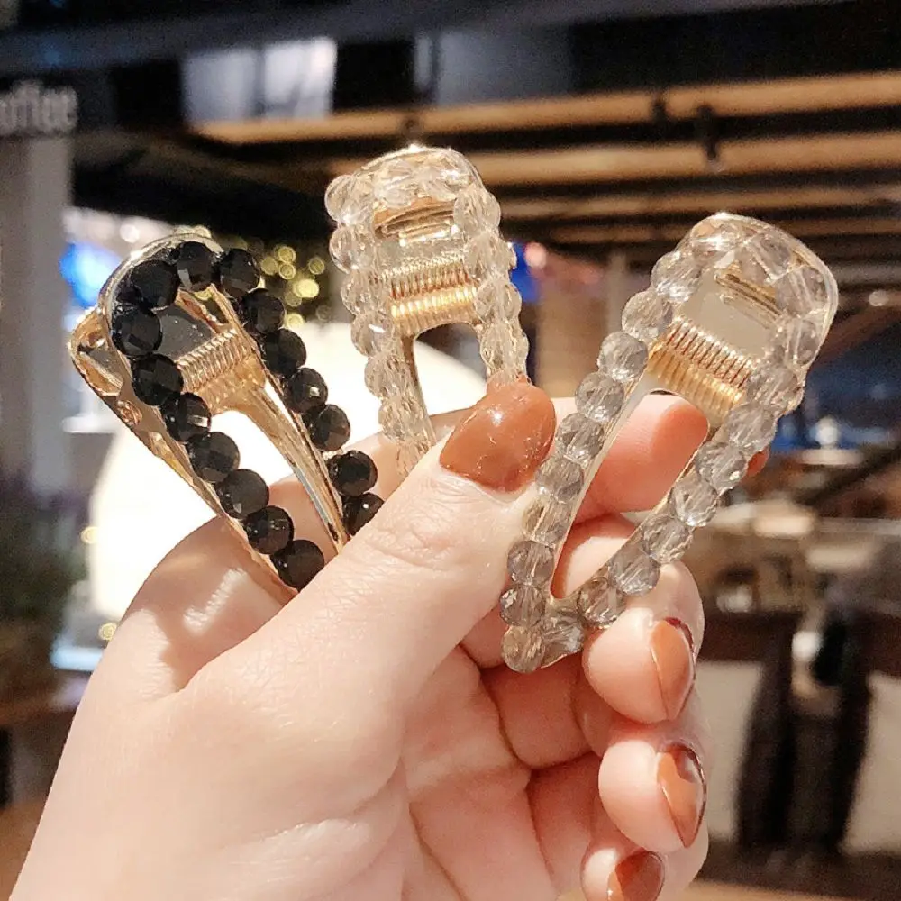 1Pcs Korea Fashion Champagne Crystal Beads Hair Clips Geometric Water drop Shape Hairpins For Women Metal Hair Accessories
1Pcs Korea Fashion Champagne Crystal Beads Hair Clips Geometric Water drop Shape Hairpins For Women Metal Hair Accessories