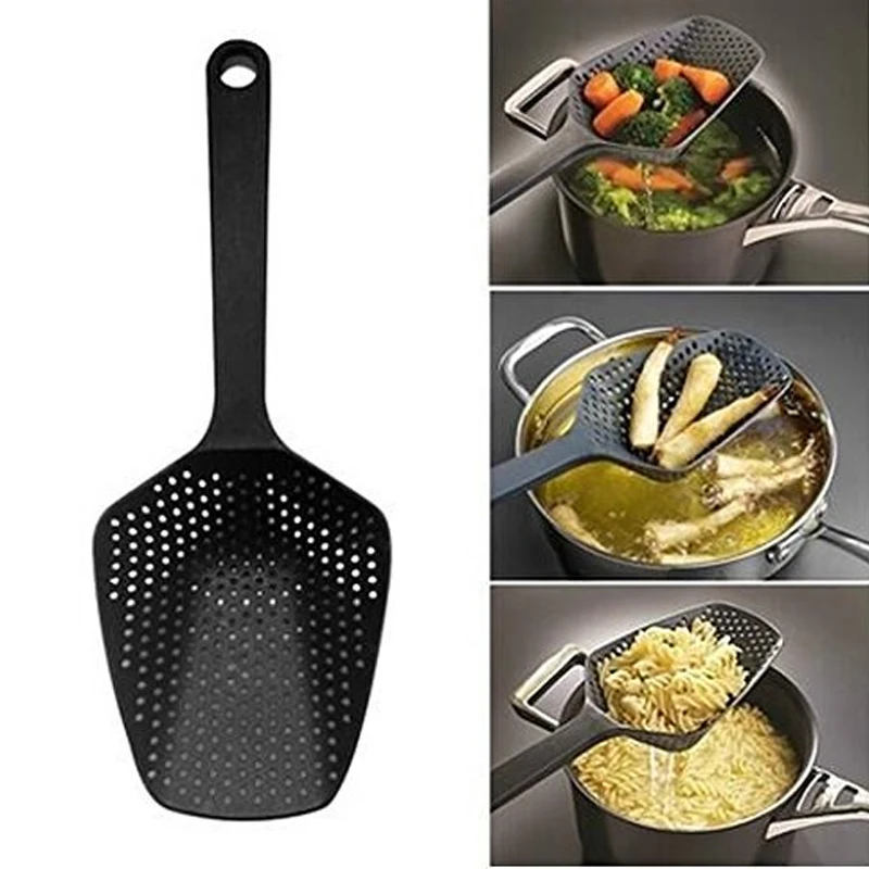 Nylon Strainer Large Scoop Colander Kitchen Appliances Spoon Shovel Soup Spoon Filter Cooking Tools home Kitchen Accessories
Nylon Strainer Large Scoop Colander Kitchen Appliances Spoon Shovel Soup Spoon Filter Cooking Tools home Kitchen Accessories